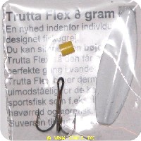 8615 - Trutta Flex - 8 gram - Weiß/Weiß